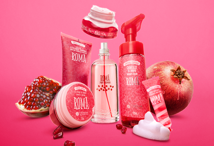 Produtos Romã L'Occitane au Brésil
