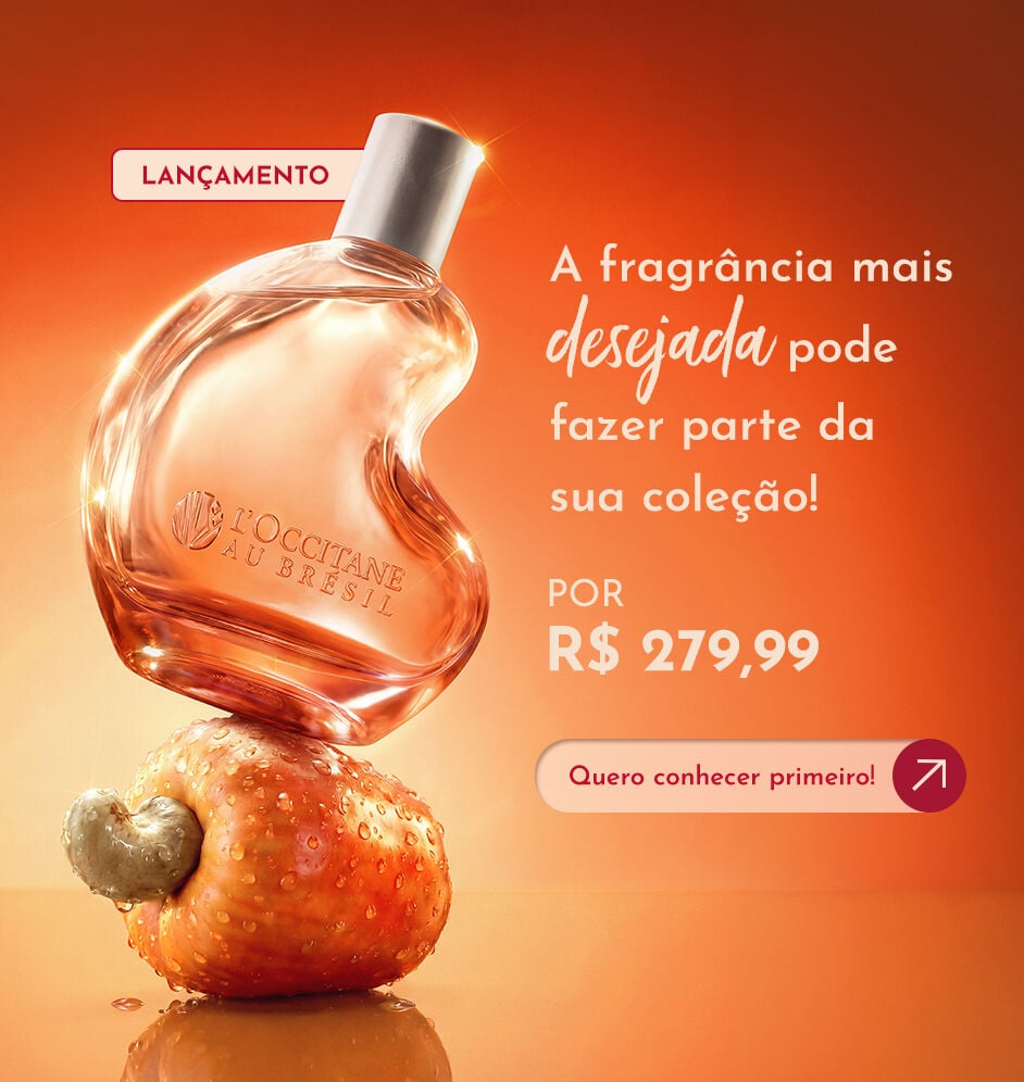 Frasco Caju Eau de Parfum 100 ml, L'Occitane au Brésil