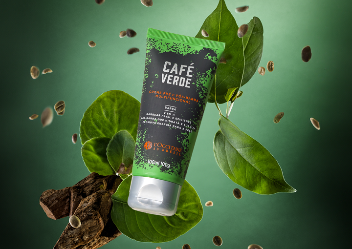 Creme Pré e Pós-Barba Multifuncional Café Verde 100ml