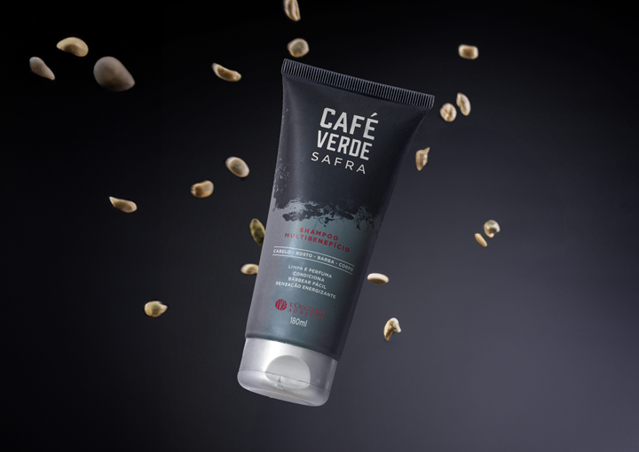Shampoo Multibenefício Café Verde Safra 180ml