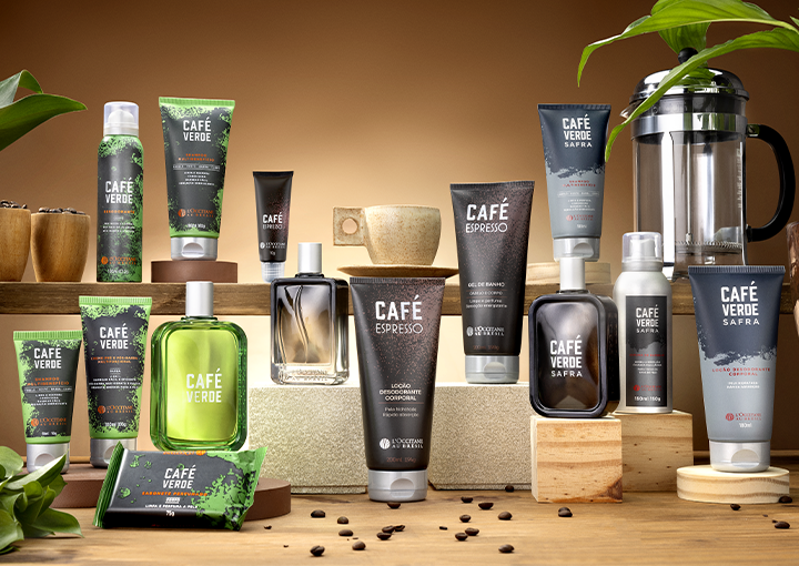 Produtos Café Verde L'Occitane au Brésil