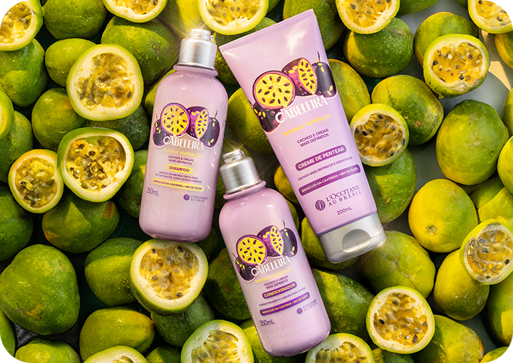 Produtos da linha Cabeleira