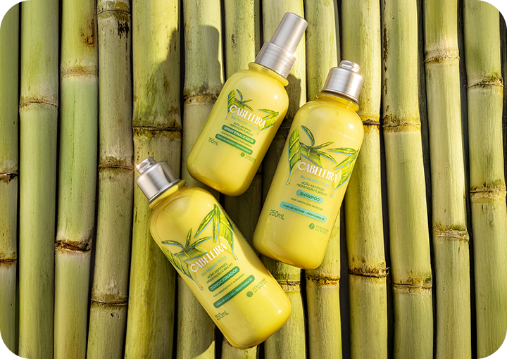 Produtos da linha Cabeleira