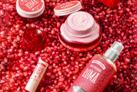 Produtos da linha Romã