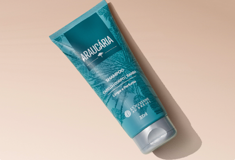 Shampoo Cabelo Corpo Barba Araucária 200ml