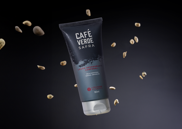 Loção Desodorante Corporal Café Verde Safra 180ml