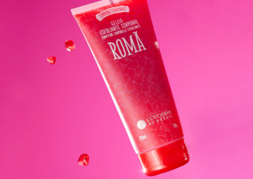 Geleia Esfoliante Corporal Romã 200ml