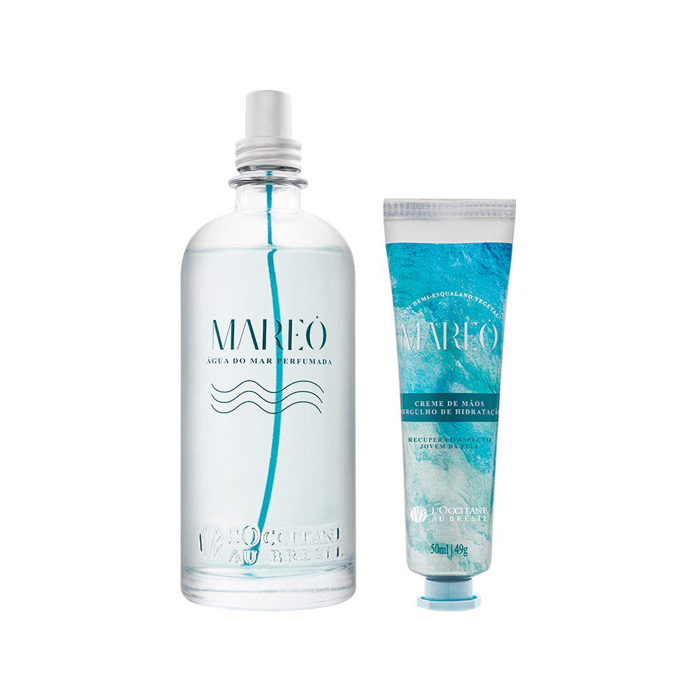 Combo Perfumado Mareô: Spray Água do Mar e Creme de Mãos, ,  large image number 0