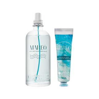 Combo Perfumado Mareô: Spray Água do Mar e Creme de Mãos