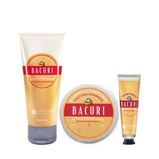 Combo Hidratante, Sabonete e Creme M&atilde;os Bacuri Cremoso