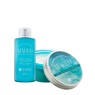 Combo Cuidados Mareô: Creme Corporal Banho de Hidratação +  Sérum Água de Mar