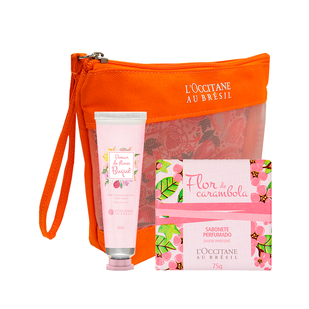 Combo Nécessaire, Sérum de Mãos e Sabonete Perfumado Pomar de Flores, ,  large image number 0