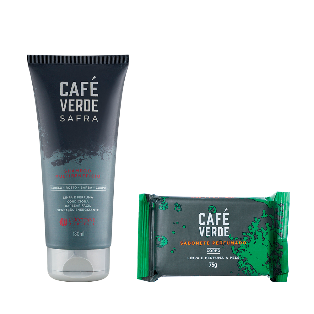 Combo Café Verde Safra: Sabonete e Shampoo, ,  large image number 0