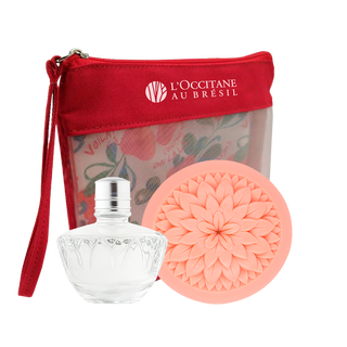 Duo Perfumado Ninfa das Águas: Deo Colônia e Sabonete Perfumado + Necessaire