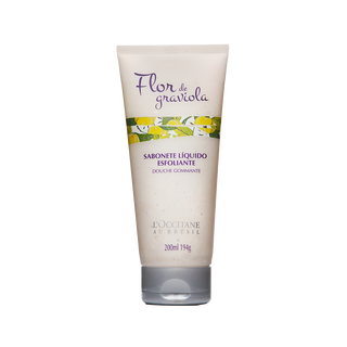 Sabonete Líquido Esfoliante Flor de Graviola 200ml