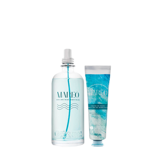 Combo Perfumado Mareô: Spray Água do Mar e Creme de Mãos