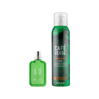 Combo Viagem Café Verde: Desodorante e Deo Colônia