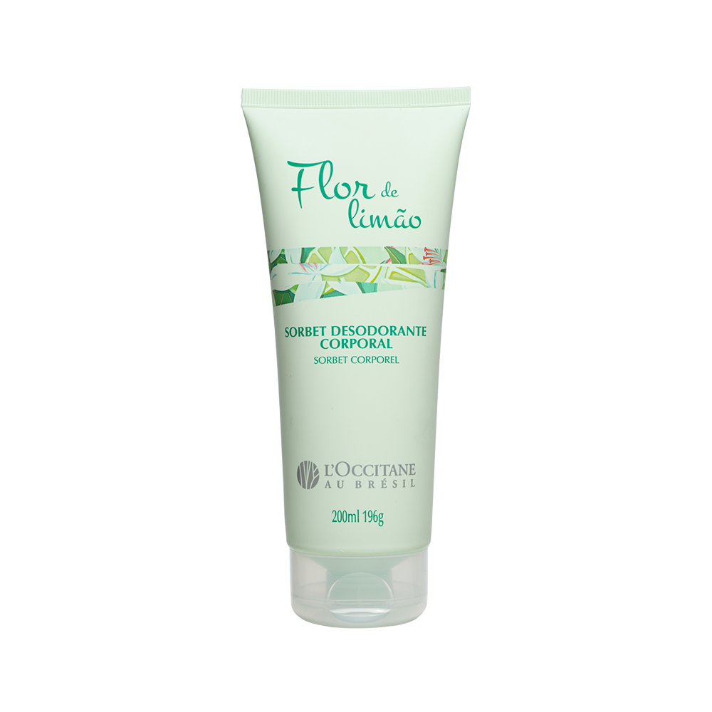 Sorbet Desodorante Corporal Flor de Limão 200ml, ,  large