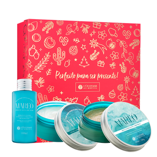 Presente Completo Mareô: Sérum, Esfoliante e Creme Corporal