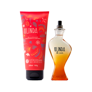 Combo Fragrância Olinda de Viver e Gel Iluminador