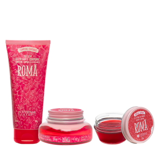 Combo Banho Esfoliante e Hidratação Romã