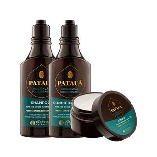 Combo Patauá Hidratação: Shampoo, Condicionador e Máscara