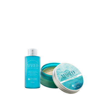 Combo Mareô: Sérum e Areia Esfoliante