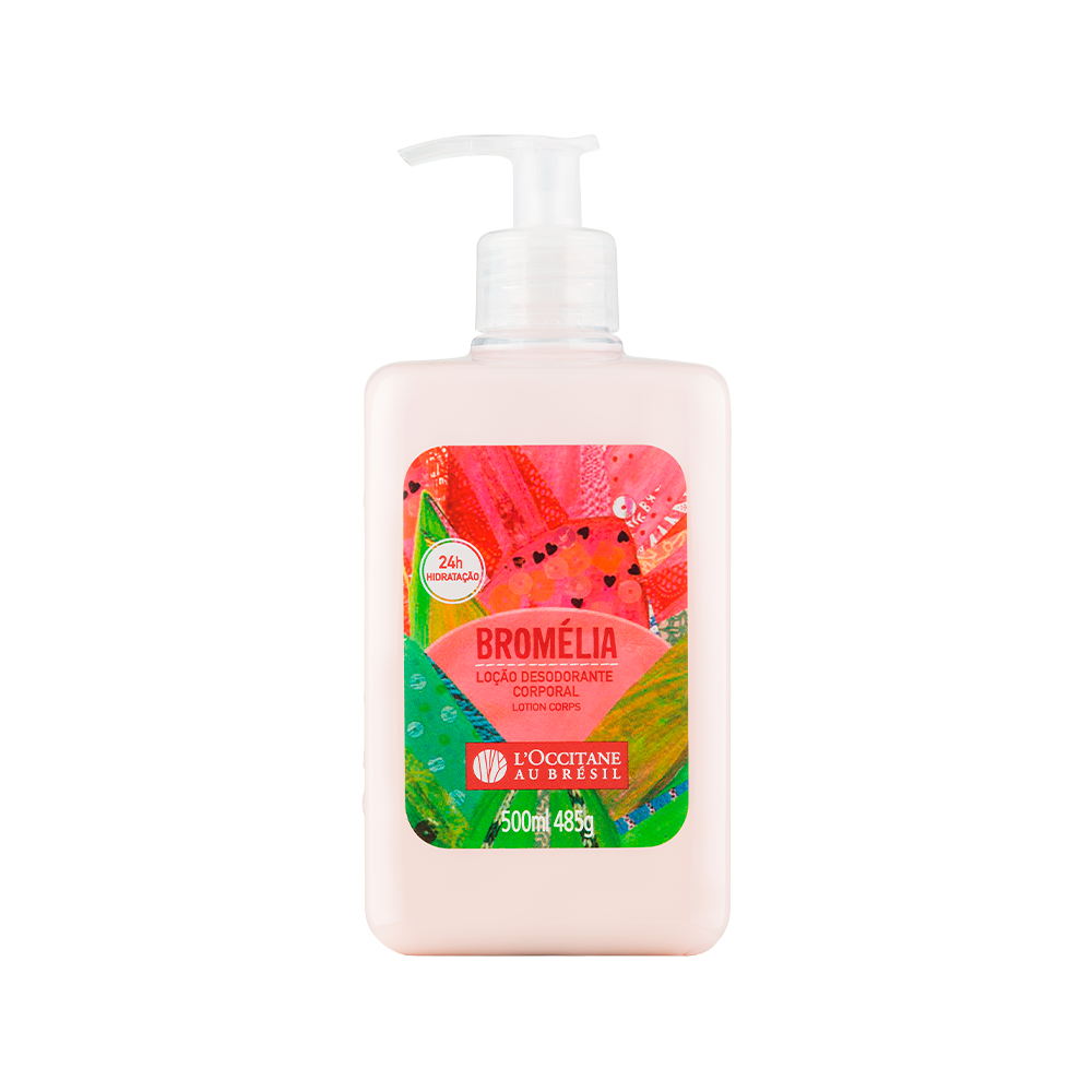 Loção Desodorante Corporal Bromélia 500ml, ,  large