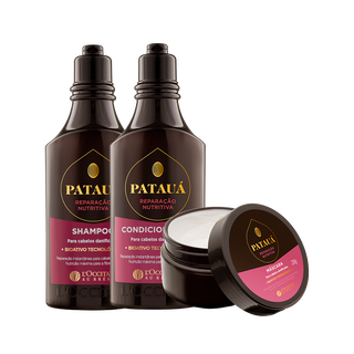 Combo Patauá Reparação: Shampoo, Condicionador e Máscara
