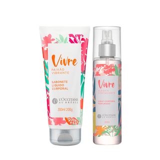Combo Vivre: Spray Corporal e Sabonete Líquido