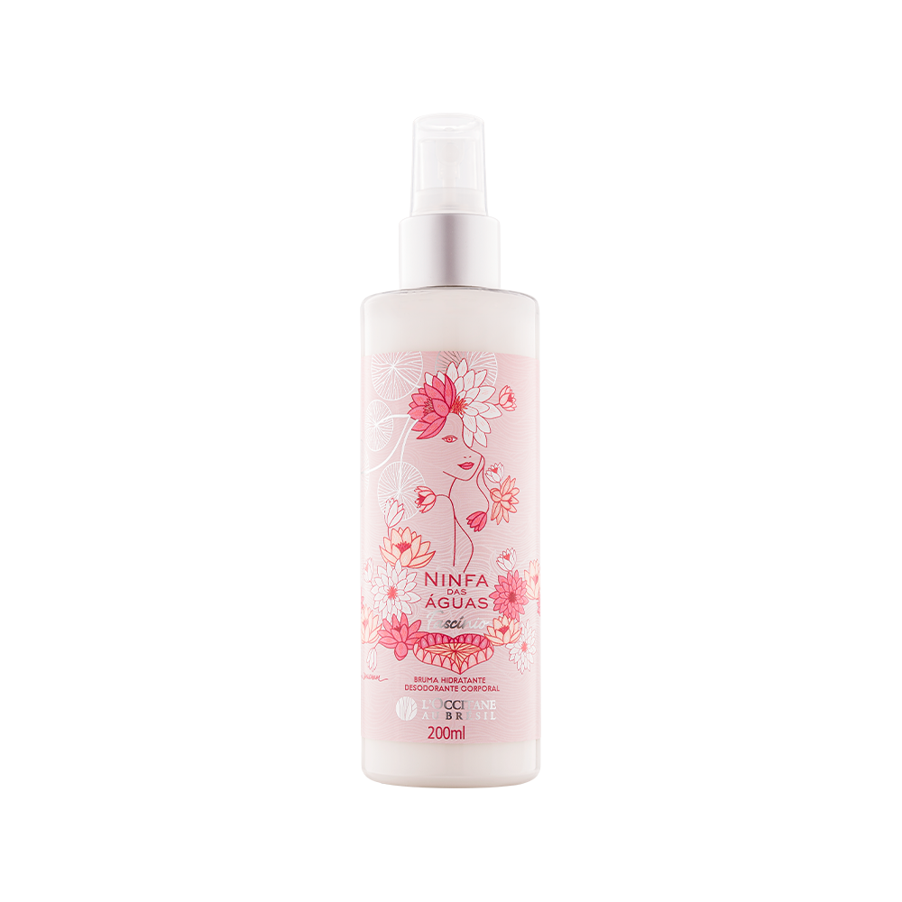 Bruma Hidratante Desodorante Corporal Ninfa das Águas Fascínio 200ml, ,  large image number 0