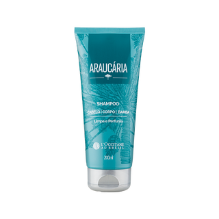 Shampoo Cabelo Corpo Barba Araucária 200ml