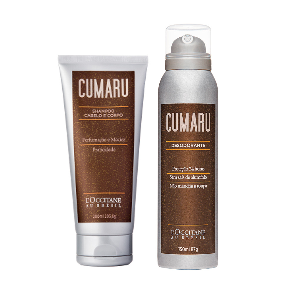 Combo Cumaru: Shampoo e Desodorante, ,  large image number 0