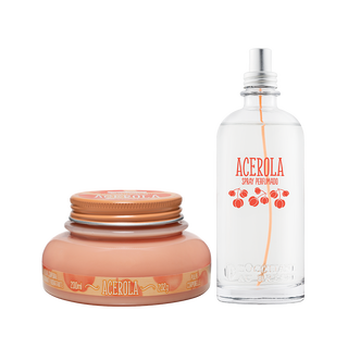 Duo Hidratação e Spray Perfumado Acerola