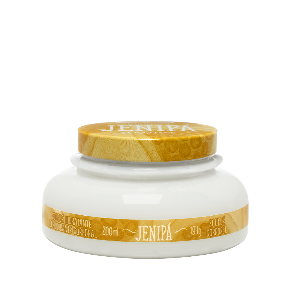 Souflé Hidratante Desodorante Corporal Jenipá 200ml, ,  large