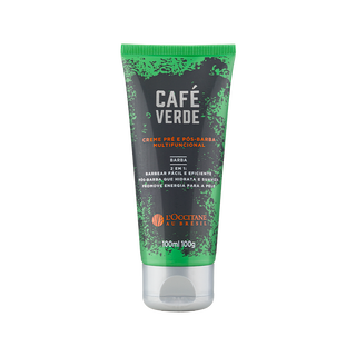 Creme Pré e Pós-Barba Multifuncional Café Verde 100ml
