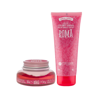 Combo Cuidados Romã: Geleia Esfoliante e Geleia Hidratante