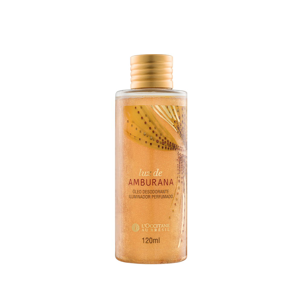 Óleo Desodorante Iluminador Perfumado Luz de Amburana 120mL