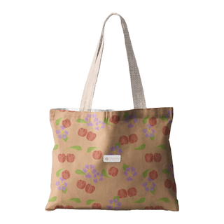 Ecobag Laranja Estampa Acerola