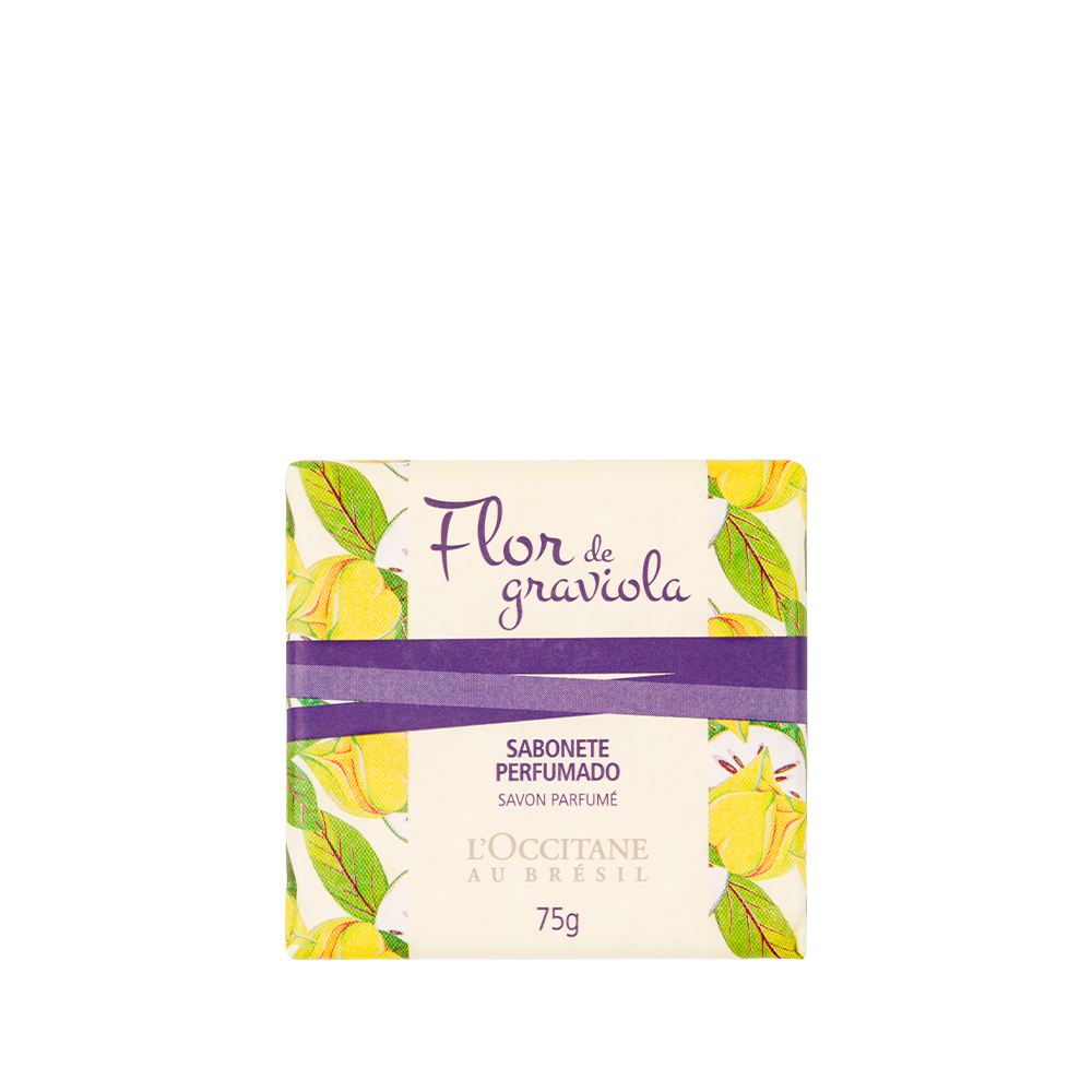 Sabonete Perfumado Flor de Graviola 75g, ,  large