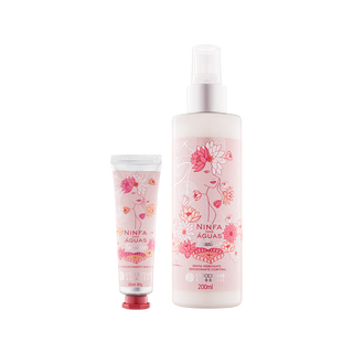 Combo Hidratação Ninfa das Águas Fascínio: Bruma e Sérum de Mãos