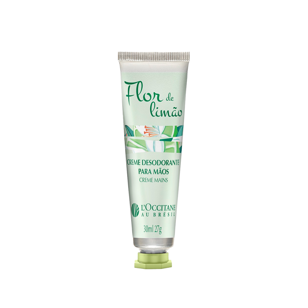 Creme Desodorante de Mãos Flor de Limão 30ml, ,  large