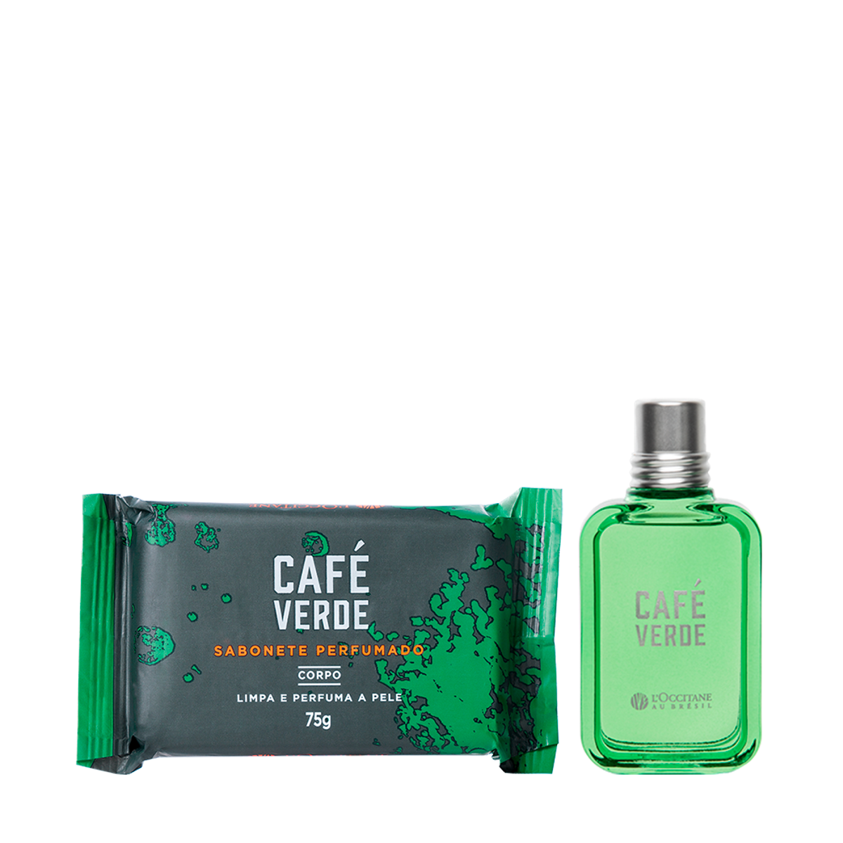 Duo Fragrância Mini e Banho Café Verde, ,  large image number 0