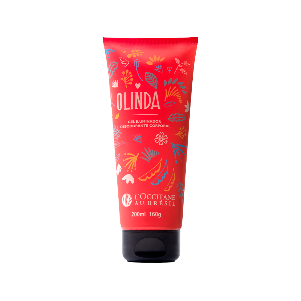 Gel Iluminador Desodorante Corporal Olinda 200ml, ,  large