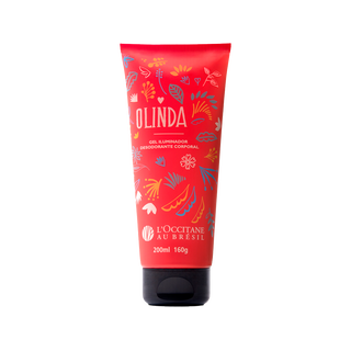 Gel Iluminador Desodorante Corporal Olinda 200ml