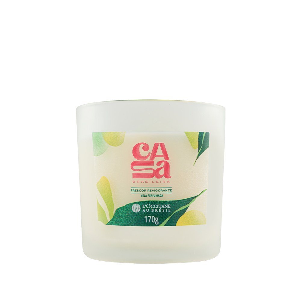 Vela Perfumada Frescor Revigorante 170g, ,  large image number 0