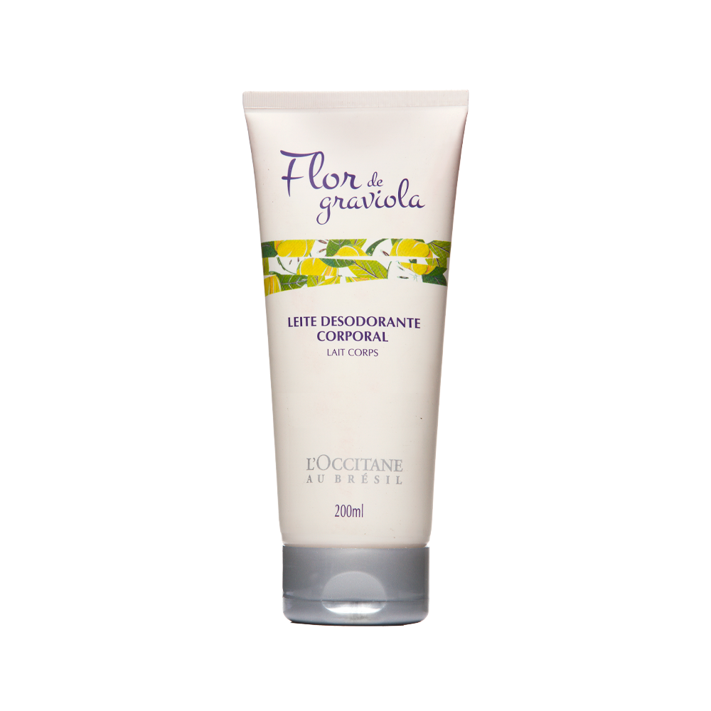 Leite Desodorante Corporal Flor de Graviola 200ml, ,  large