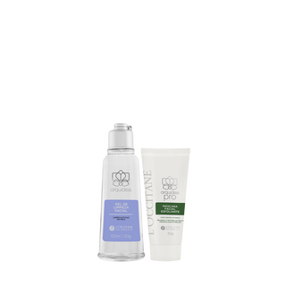 Combo Cuidados Faciais Orquidea: Gel de Limpeza e Máscara Esfoliante