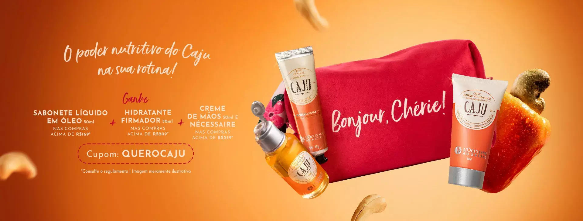 GANHE Rotina de Caju | L'Occitane au Brésil