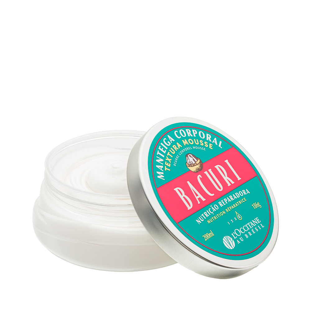 Manteiga Corporal Textura Mousse Bacuri 200ml, ,  large image number 0